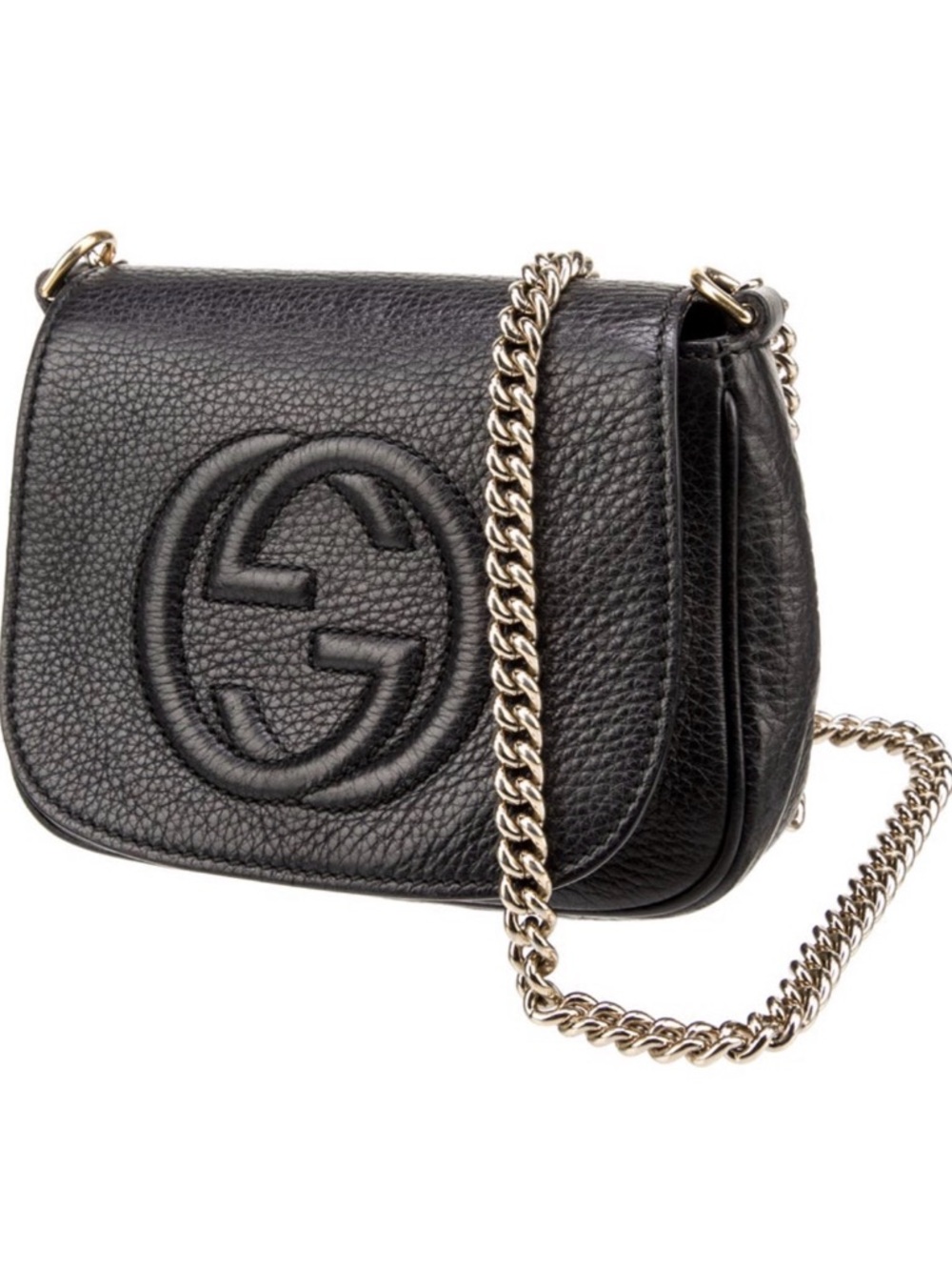 GUCCI ‘SOHO LEATHER CROSSBODY CHAIN
MINI FLAP BAG’ - Picture 3 of 10